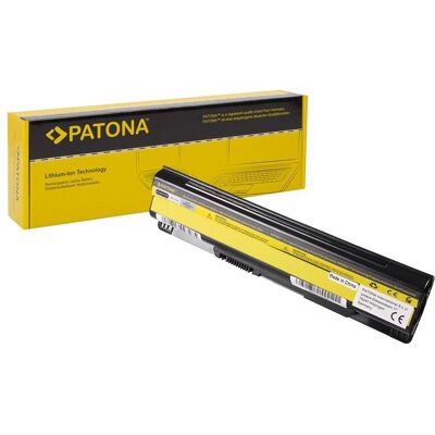 Patona 2312 (6 Zellen, 4400 mAh), Notebook Akku, Schwarz Patona 2312 (6 Zellen, 4400 mAh), Notebook Akku, Schwarz