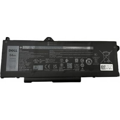 Dell Battery, 64WHR, 4 Cell (4 Zellen, 4000 mAh), Notebook Akku Dell Battery, 64WHR, 4 Cell (4 Zellen, 4000 mAh), Notebook Akku