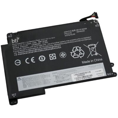 Origin Storage Bti 3c Battery Tp P40 Yoga (4 Zellen, 4650 mAh), Notebook Akku, Schwarz Origin Storage Bti 3c Battery Tp P40 Yoga (4 Zellen, 4650 mAh), Notebook Akku, Schwarz