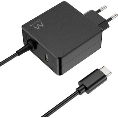 Ewent EW3978 (65 W), Notebook Netzteil, Schwarz Ewent EW3978 (65 W), Notebook Netzteil, Schwarz