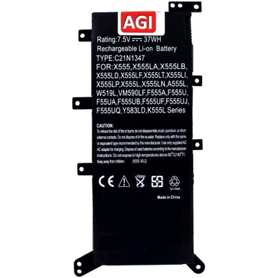 AGI 112280 - Batterie/Akku - ASUS - F555LD-XX243H (4800 mAh), Notebook Akku, Schwarz AGI 112280 - Batterie/Akku - ASUS - F555LD-XX243H (4800 mAh), Notebook Akku, Schwarz