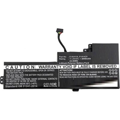 CoreParts Akku Laptop-Akku für (1 Zelle, 2050 mAh), Notebook Akku, Schwarz CoreParts Akku Laptop-Akku für (1 Zelle, 2050 mAh), Notebook Akku, Schwarz