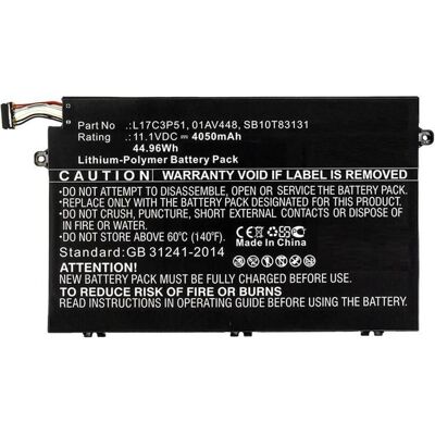 CoreParts Laptop Battery for Lenovo (4050 mAh), Notebook Akku, Schwarz CoreParts Laptop Battery for Lenovo (4050 mAh), Notebook Akku, Schwarz