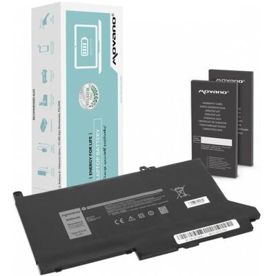 Dell Latitude 7390 7490 Movano Akku - 11,4V 3000mAh Dell Latitude 7390 7490 Movano Akku - 11,4V 3000mAh