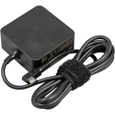 HP Adapter 5V,12V,15V 45W USB-C (No Cord) includes power cable (45 W), Notebook Netzteil, Schwarz HP Adapter 5V,12V,15V 45W USB-C (No Cord) includes power cable (45 W), Notebook Netzteil, Schwarz