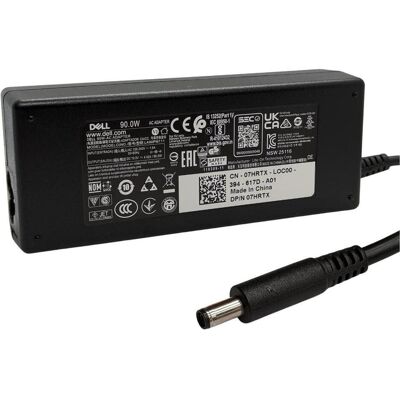 Dell AC Adapter (90W) For Latitude E Series with EU plug included (90 W), Notebook Netzteil, Schwarz Dell AC Adapter (90W) For Latitude E Series with EU plug included (90 W), Notebook Netzteil, Schwarz