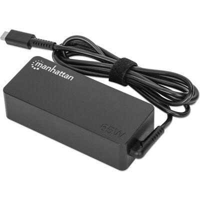 Manhattan IPW-NTS65WUSB-C (65 W), Notebook Netzteil, Schwarz Manhattan IPW-NTS65WUSB-C (65 W), Notebook Netzteil, Schwarz