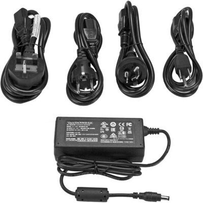 StarTech Power Adapter (60 W), Notebook Netzteil, Schwarz StarTech Power Adapter (60 W), Notebook Netzteil, Schwarz