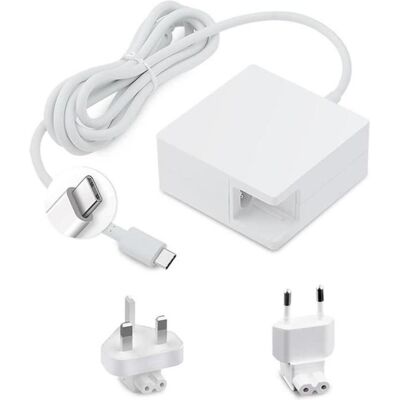 CoreParts MBXUSBC-AC0001-W Innenraum 45W Weiss Netzteil & Spannungsumwandler (45 W), Notebook Netzteil, Weiss CoreParts MBXUSBC-AC0001-W Innenraum 45W Weiss Netzteil & Spannungsumwandler (45 W), Notebook Netzteil, Weiss
