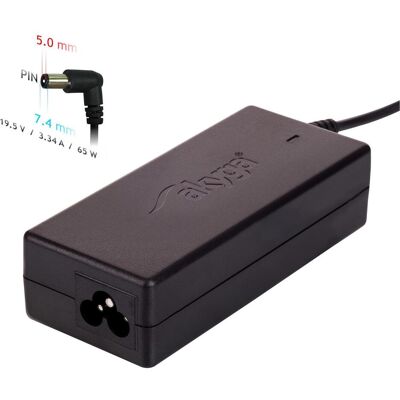 Akyga Notebook-Adapter ist dediziert AK-ND-05 DELL 19V (65 W), Notebook Netzteil, Schwarz Akyga Notebook-Adapter ist dediziert AK-ND-05 DELL 19V (65 W), Notebook Netzteil, Schwarz