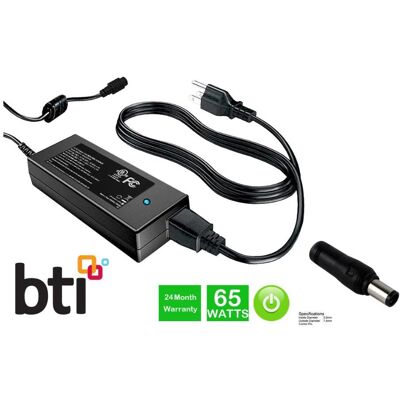 BTI 65W DELL AC ADAPTER// 65W AC Adapter with 7.4mm x 5.0mm Dell connector for use with various Dell mo (65 W), Notebook Netzteil, Schwarz BTI 65W DELL AC ADAPTER// 65W AC Adapter with 7.4mm x 5.0mm Dell connector for use with various Dell mo (65 W), Notebook Netzteil, Schwarz