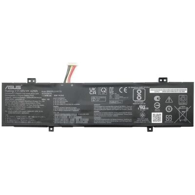 Asus Battery C31N1733 3640mAh / 42Wh / 11.55V / 3 cells (3 Zellen, 3640 mAh), Notebook Akku Asus Battery C31N1733 3640mAh / 42Wh / 11.55V / 3 cells (3 Zellen, 3640 mAh), Notebook Akku