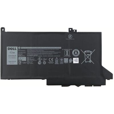 Dell Battery 11,4V 42Wh (1 Zelle, 3500 mAh), Notebook Akku Dell Battery 11,4V 42Wh (1 Zelle, 3500 mAh), Notebook Akku