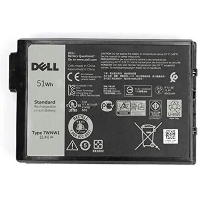 Dell Btry Pri 51whr 3c Lith Smp (3 Zellen, 4342 mAh), Notebook Akku Dell Btry Pri 51whr 3c Lith Smp (3 Zellen, 4342 mAh), Notebook Akku