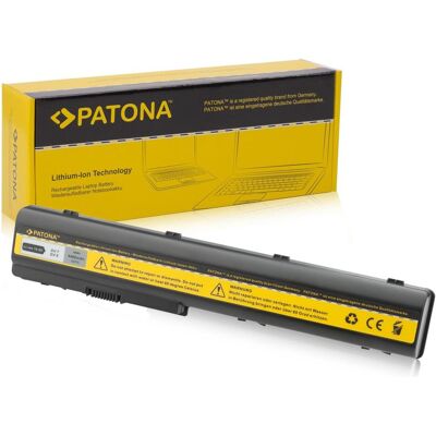 Patona 2227 (6 Zellen, 4400 mAh), Notebook Akku, Schwarz Patona 2227 (6 Zellen, 4400 mAh), Notebook Akku, Schwarz