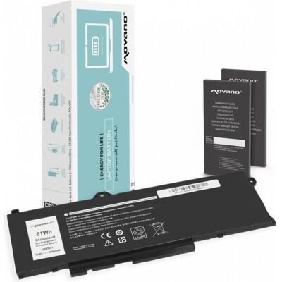 Movano GRT01 Akku für Dell Latitude 5421 5521 5531 Precision, Notebook Akku Movano GRT01 Akku für Dell Latitude 5421 5521 5531 Precision, Notebook Akku