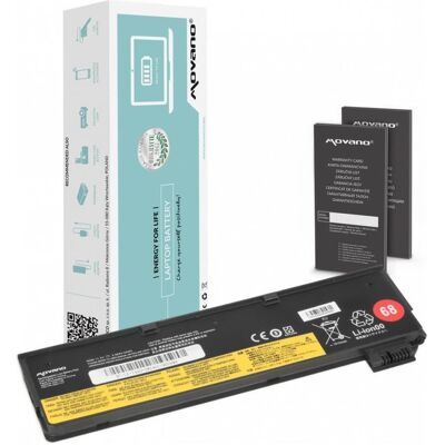 Movano Bateria 45N1126 45N1127 do Lenovo ThinkPad T440 T450s X240 X260 L450 L460 (2000 mAh), Notebook Akku Movano Bateria 45N1126 45N1127 do Lenovo ThinkPad T440 T450s X240 X260 L450 L460 (2000 mAh), Notebook Akku