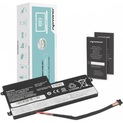 Movano Bateria Bateria do Lenovo ThinkPad T440s (2060 mAh), Notebook Akku Movano Bateria Bateria do Lenovo ThinkPad T440s (2060 mAh), Notebook Akku