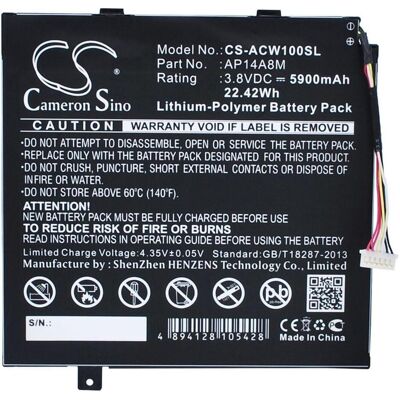 Battery for Acer A3-A20FHD etc, Notebook Akku Battery for Acer A3-A20FHD etc, Notebook Akku