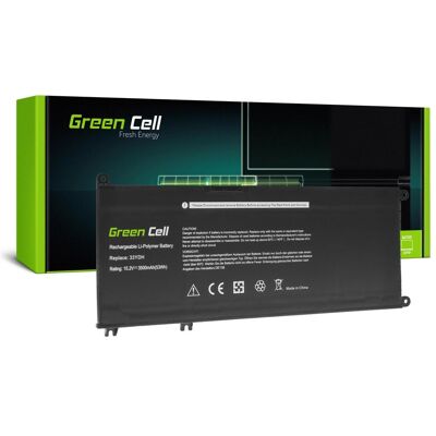 GreenCell Žalias Cell DE138 Bateria Žalias Cell 33YDH do Dell Inspiron G3 3579 3779 G5 5587 G7 7588 (4 Zellen, 3500 mAh), Notebook Akku, Schwarz GreenCell Žalias Cell DE138 Bateria Žalias Cell 33YDH do Dell Inspiron G3 3579 3779 G5 5587 G7 7588 (4 Zellen, 3500 mAh), Notebook Akku, Schwarz