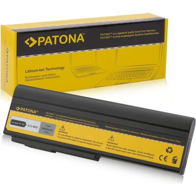 Patona 2230 (9 Zellen, 6600 mAh), Notebook Akku, Schwarz Patona 2230 (9 Zellen, 6600 mAh), Notebook Akku, Schwarz