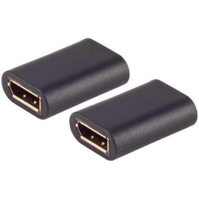 Shiverpeaks -BASIC-S--DisplayPort 1.2 Verbinder, DisplayPort Buchse auf DisplayPort Buchse, 4K60Hz, Data + Video Adapter Shiverpeaks -BASIC-S--DisplayPort 1.2 Verbinder, DisplayPort Buchse auf DisplayPort Buchse, 4K60Hz, Data + Video Adapter