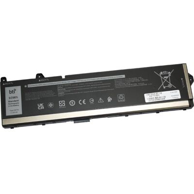 451-BCYG-BTI (6 Zellen, 8050 mAh), Notebook Akku, Schwarz 451-BCYG-BTI (6 Zellen, 8050 mAh), Notebook Akku, Schwarz