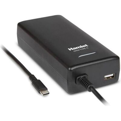 Hamlet XPWNB100PDU Adapter und Wechselrichter Intern 112 W Schwarz (112 W), Notebook Netzteil, Schwarz Hamlet XPWNB100PDU Adapter und Wechselrichter Intern 112 W Schwarz (112 W), Notebook Netzteil, Schwarz