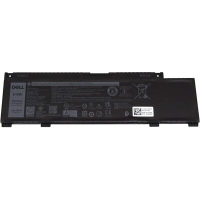 Dell 51Wh Lithium Ion laptop (3 Zellen, 4254 mAh), Notebook Akku, Schwarz Dell 51Wh Lithium Ion laptop (3 Zellen, 4254 mAh), Notebook Akku, Schwarz