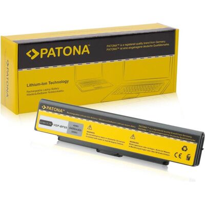 Patona 2098 (6 Zellen, 4400 mAh), Notebook Akku, Schwarz Patona 2098 (6 Zellen, 4400 mAh), Notebook Akku, Schwarz