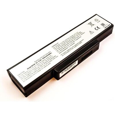 CoreParts MBI2243 Notebook-Akku für Asus (6 Zellen, 4400 mAh), Notebook Akku, Schwarz CoreParts MBI2243 Notebook-Akku für Asus (6 Zellen, 4400 mAh), Notebook Akku, Schwarz