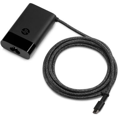 HP USB-C 65W Laptop-Ladegerät (65 W), Notebook Netzteil, Schwarz HP USB-C 65W Laptop-Ladegerät (65 W), Notebook Netzteil, Schwarz