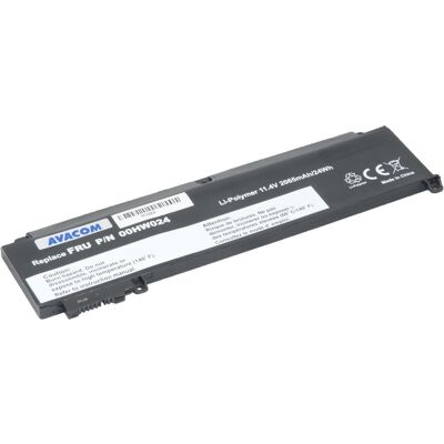 Avacom Náhradní baterie Lenovo ThinkPad T460s Li-Pol 11,4V 2065mAh 24Wh (3 Zellen, 2065 mAh), Notebook Akku Avacom Náhradní baterie Lenovo ThinkPad T460s Li-Pol 11,4V 2065mAh 24Wh (3 Zellen, 2065 mAh), Notebook Akku