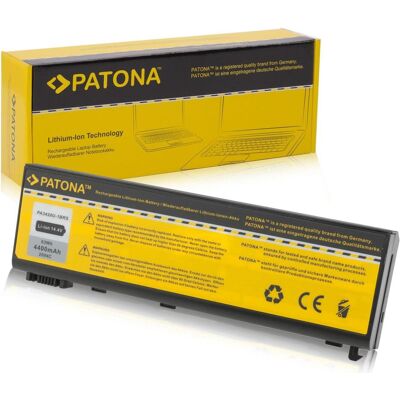 Patona 2094 (8 Zellen, 4400 mAh), Notebook Akku, Schwarz Patona 2094 (8 Zellen, 4400 mAh), Notebook Akku, Schwarz