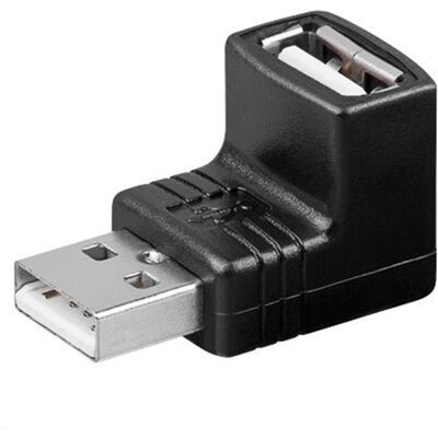 MicroConnect USB 2.0 (USB-A), Data + Video Adapter, Schwarz MicroConnect USB 2.0 (USB-A), Data + Video Adapter, Schwarz