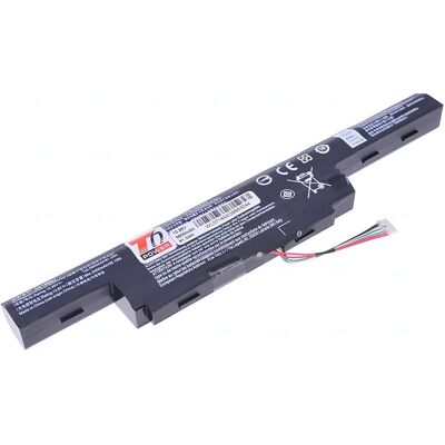 T6 Power Baterie Acer Aspire E5-575, E5-774, F5-573, TravelMate P256-G2,,, 6cell (6 Zellen, 5200 mAh), Notebook Akku, Schwarz T6 Power Baterie Acer Aspire E5-575, E5-774, F5-573, TravelMate P256-G2,,, 6cell (6 Zellen, 5200 mAh), Notebook Akku, Schwarz