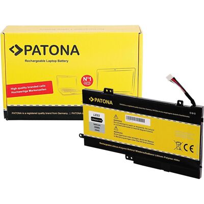 Patona 2884 (3 Zellen, 3400 mAh), Notebook Akku, Schwarz, Gelb Patona 2884 (3 Zellen, 3400 mAh), Notebook Akku, Schwarz, Gelb