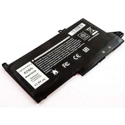 AGI Akku kompatibel mit Dell Latitude 12 7480 (1 Zelle, 3650 mAh), Notebook Akku, Schwarz AGI Akku kompatibel mit Dell Latitude 12 7480 (1 Zelle, 3650 mAh), Notebook Akku, Schwarz