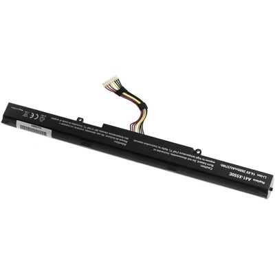 T6 Power Baterie Asus X450J, X550Z, X750J,, X751LA,,,, 4cell, Li-ion (4 Zellen, 2600 mAh), Notebook Akku, Schwarz T6 Power Baterie Asus X450J, X550Z, X750J,, X751LA,,,, 4cell, Li-ion (4 Zellen, 2600 mAh), Notebook Akku, Schwarz