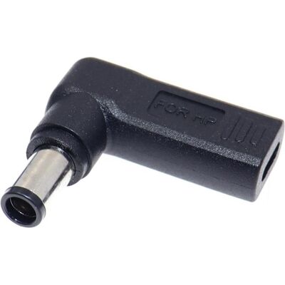 PowerGuard USB-C to HP 7.4 x 5mm Notebook PD Charger Adapter 65W 19.5V (65 W), Notebook Netzteil, Schwarz PowerGuard USB-C to HP 7.4 x 5mm Notebook PD Charger Adapter 65W 19.5V (65 W), Notebook Netzteil, Schwarz