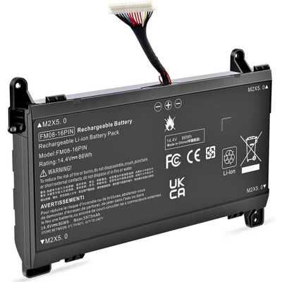 HP BATT 8C 94Wh 3.05Ah LI (8 Zellen, 3050 mAh), Notebook Akku HP BATT 8C 94Wh 3.05Ah LI (8 Zellen, 3050 mAh), Notebook Akku