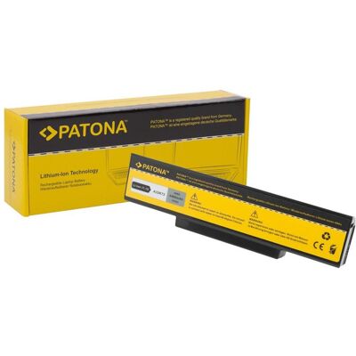 Patona 2256 (6 Zellen, 4400 mAh), Notebook Akku, Schwarz, Gelb Patona 2256 (6 Zellen, 4400 mAh), Notebook Akku, Schwarz, Gelb