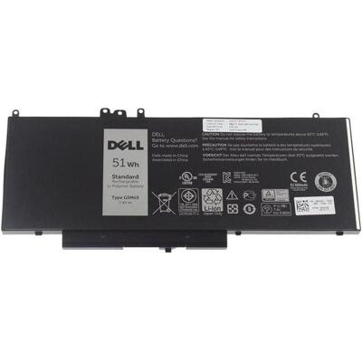 Dell Battery 4 Cell (4 Zellen, 6900 mAh), Notebook Akku Dell Battery 4 Cell (4 Zellen, 6900 mAh), Notebook Akku