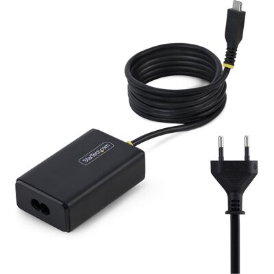 StarTech .com 165LE-USB-C-CHARGER, Laptop, Drinnen, 100 - 240 V, 50 - 60 Hz, 65 W, 5 - 20 V (65 W, 1 Port), USB Ladegerät, Schwarz StarTech .com 165LE-USB-C-CHARGER, Laptop, Drinnen, 100 - 240 V, 50 - 60 Hz, 65 W, 5 - 20 V (65 W, 1 Port), USB Ladegerät, Schwarz