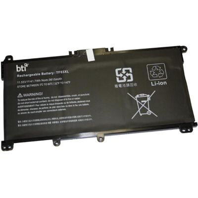 Origin Storage BTI - Laptop-Batterie (gleichwertig mit: HP TF03XL, HP HSTNN-LB7X, HP 920046-421 (3 Zellen, 3630 mAh), Notebook Akku, Schwarz Origin Storage BTI - Laptop-Batterie (gleichwertig mit: HP TF03XL, HP HSTNN-LB7X, HP 920046-421 (3 Zellen, 3630 mAh), Notebook Akku, Schwarz
