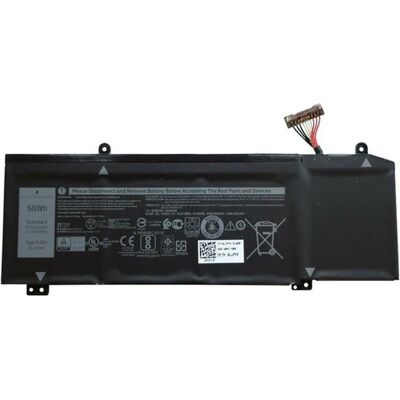Dell BTRY,PRI,60WHR,4C,LITH,SMP (4 Zellen), Notebook Akku Dell BTRY,PRI,60WHR,4C,LITH,SMP (4 Zellen), Notebook Akku
