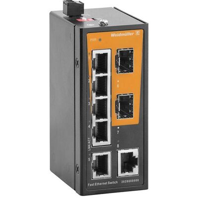 Weidmüller Schalter unmanaged Fast (6 Ports), Netzwerk Switch Weidmüller Schalter unmanaged Fast (6 Ports), Netzwerk Switch