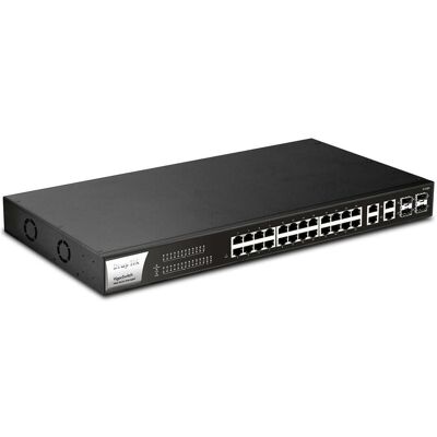 Draytek VigorSwitch P1282 (28 Ports), Netzwerk Switch Draytek VigorSwitch P1282 (28 Ports), Netzwerk Switch