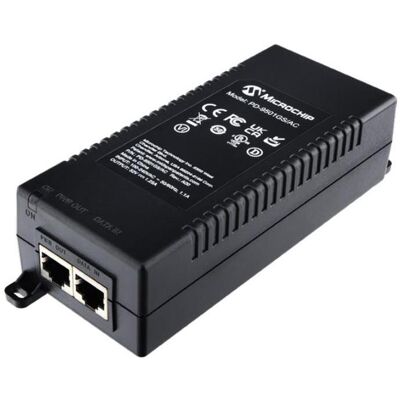 Microchip 1P POE BT MIDSPAN 60W EU, Router Microchip 1P POE BT MIDSPAN 60W EU, Router