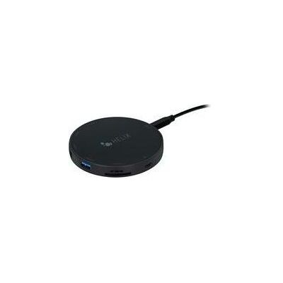 Helix HUB 9-EN-1 USB-C AVEC CHARGEUR SANS FIL, Dockingstation + USB Hub, Schwarz Helix HUB 9-EN-1 USB-C AVEC CHARGEUR SANS FIL, Dockingstation + USB Hub, Schwarz